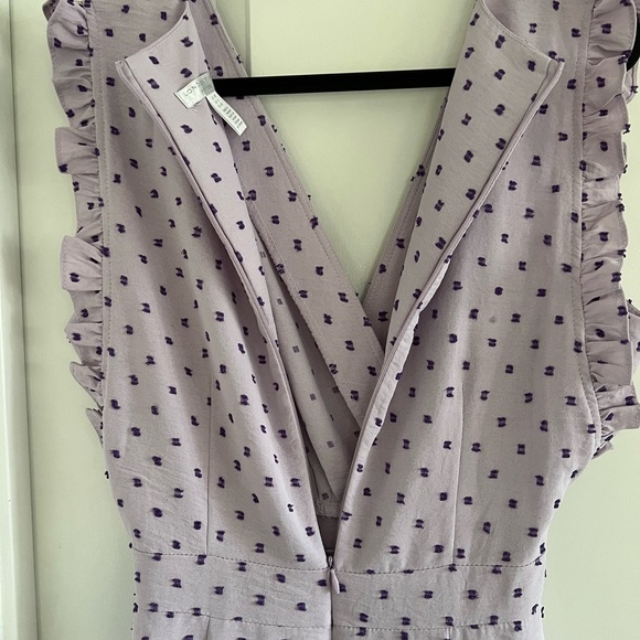 London Times - Wrap Dot Print Dress - Picture 7 of 8